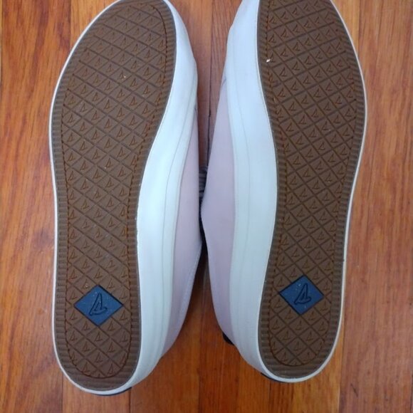 SPERRY Top Sider Crest Vibe Slip On Boat Shoes 9.5W Rose Pink Washable Suede NEW - Picture 6 of 10